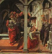 Fra Filippo Lippi The Annunciation painting